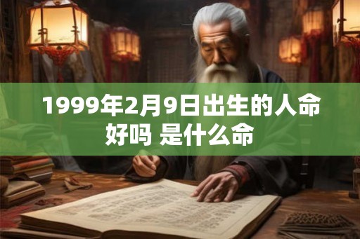 1999年2月9日出生的人命好吗 是什么命