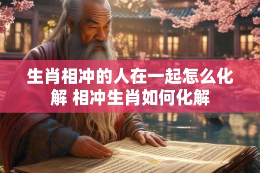 生肖相冲的人在一起怎么化解 相冲生肖如何化解