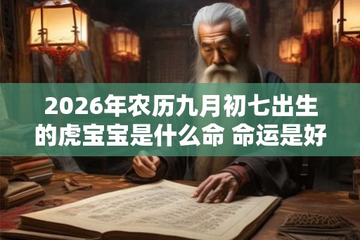 2026年农历九月初七出生的虎宝宝是什么命 命运是好是坏 2026年农历九月初七出生的虎宝宝是什么命 命运是好是坏