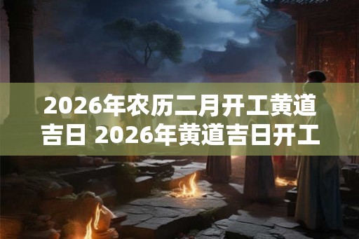 2026年农历二月开工黄道吉日 2026年黄道吉日开工吗 2026年农历二月开工黄道吉日 2026年黄道吉日开工吗