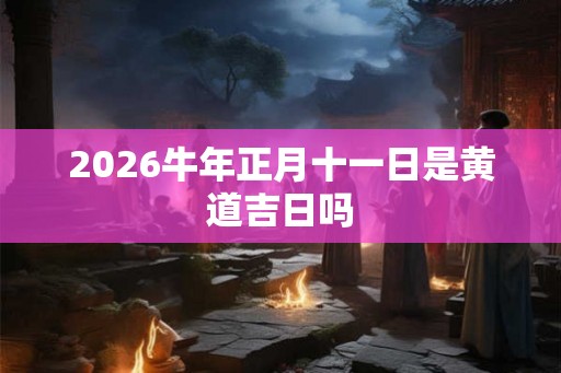 2026牛年正月十一日是黄道吉日吗
