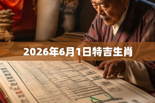 2026年6月1日特吉生肖