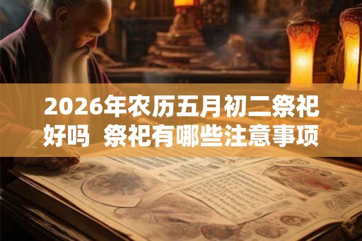 2026年农历五月初二祭祀好吗  祭祀有哪些注意事项