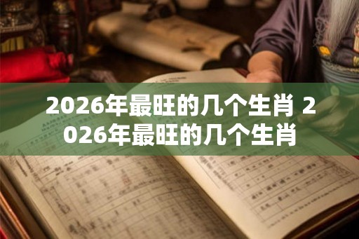 2026年最旺的几个生肖 2026年最旺的几个生肖 2026年最旺的几个生肖 2026年最旺的几个生肖