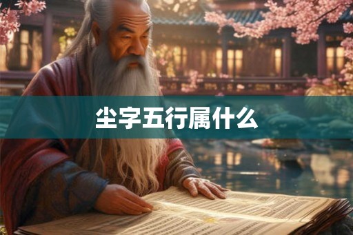 尘字五行属什么