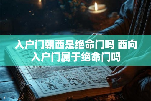 入户门朝西是绝命门吗 西向入户门属于绝命门吗