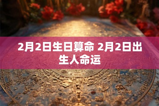 2月2日生日算命 2月2日出生人命运 2月2日生日算命 2月2日出生人命运