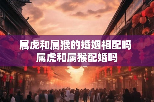 属虎和属猴的婚姻相配吗 属虎和属猴配婚吗