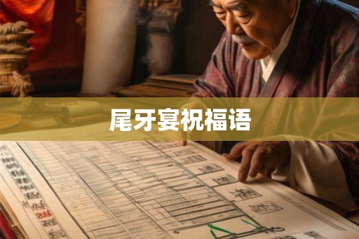 尾牙宴祝福语
