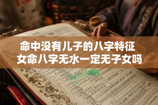 命中没有儿子的八字特征 女命八字无水一定无子女吗 命中没有儿子的八字特征 女命八字无水一定无子女吗