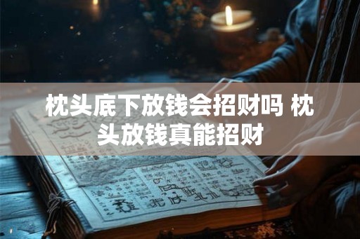 枕头底下放钱会招财吗 枕头放钱真能招财