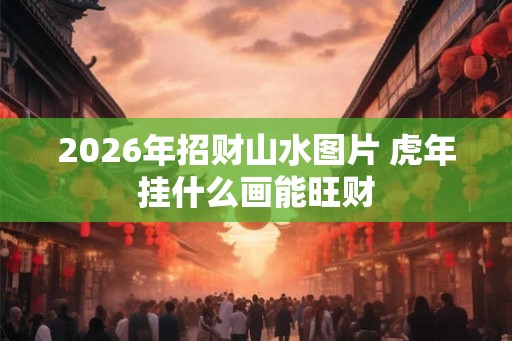 2026年招财山水图片 虎年挂什么画能旺财
