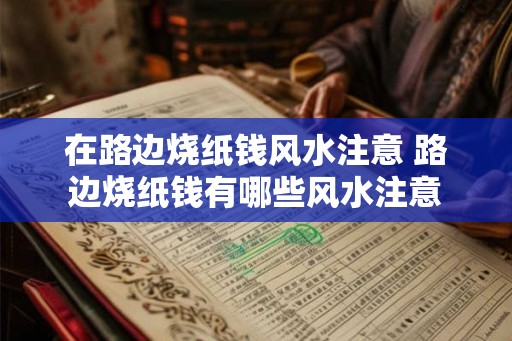 在路边烧纸钱风水注意 路边烧纸钱有哪些风水注意