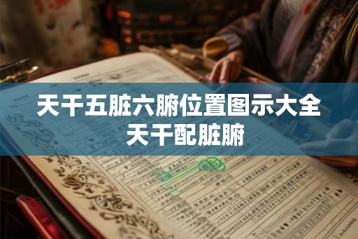 天干五脏六腑位置图示大全  天干配脏腑