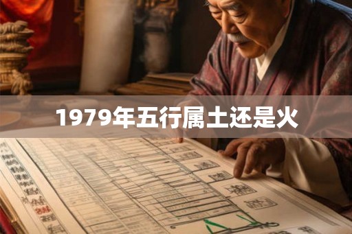 1979年五行属土还是火 1979年五行属土还是火
