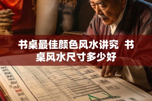 书桌最佳颜色风水讲究  书桌风水尺寸多少好