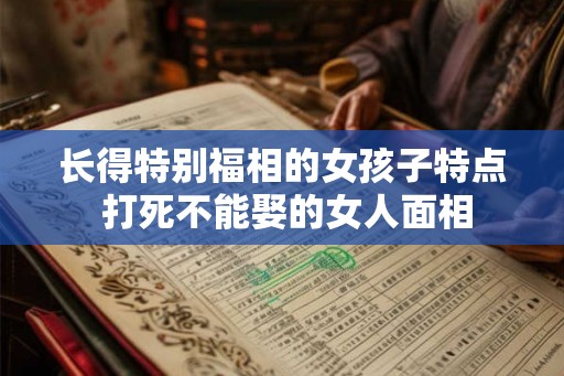 长得特别福相的女孩子特点 打死不能娶的女人面相 长得特别福相的女孩子特点 打死不能娶的女人面相