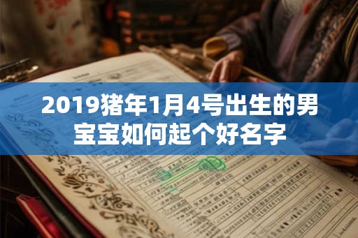 2019猪年1月4号出生的男宝宝如何起个好名字