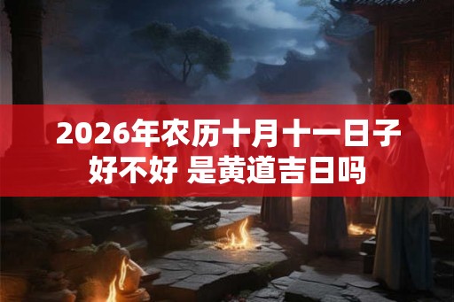 2026年农历十月十一日子好不好 是黄道吉日吗