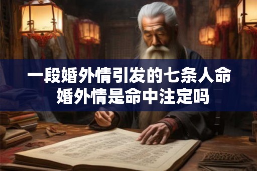 一段婚外情引发的七条人命  婚外情是命中注定吗