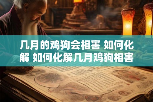 几月的鸡狗会相害 如何化解 如何化解几月鸡狗相害