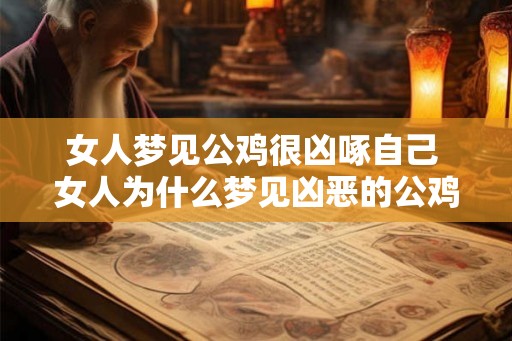 女人梦见公鸡很凶啄自己 女人为什么梦见凶恶的公鸡啄她 女人梦见公鸡很凶啄自己 女人为什么梦见凶恶的公鸡啄她
