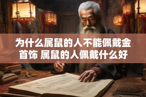 为什么属鼠的人不能佩戴金首饰 属鼠的人佩戴什么好
