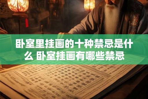卧室里挂画的十种禁忌是什么 卧室挂画有哪些禁忌