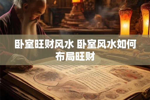 卧室旺财风水 卧室风水如何布局旺财