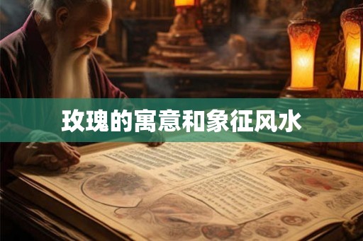 玫瑰的寓意和象征风水