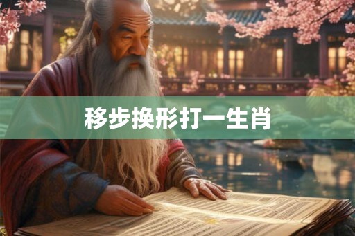 移步换形打一生肖 移步换形打一生肖