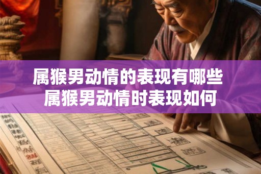 属猴男动情的表现有哪些 属猴男动情时表现如何