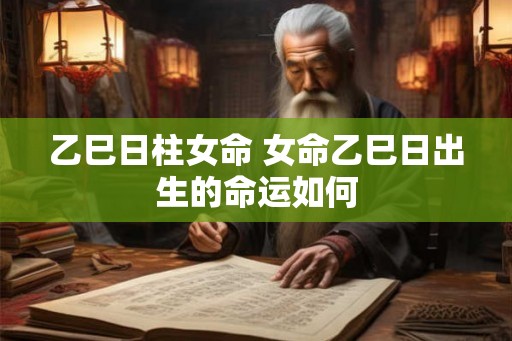 乙巳日柱女命 女命乙巳日出生的命运如何 乙巳日柱女命 女命乙巳日出生的命运如何