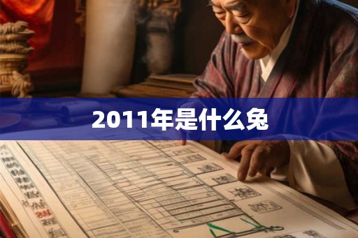 2011年是什么兔 2011年是什么兔
