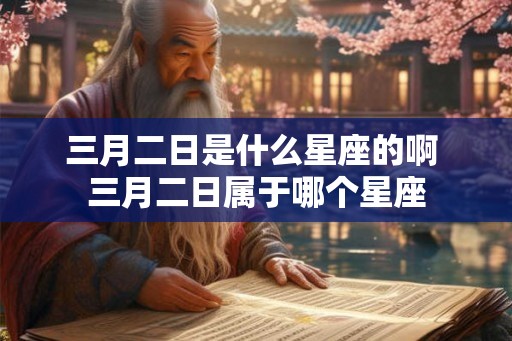 三月二日是什么星座的啊 三月二日属于哪个星座