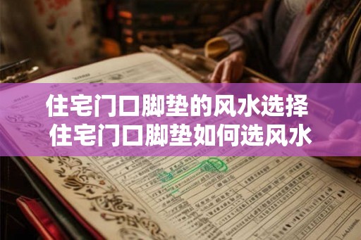 住宅门口脚垫的风水选择 住宅门口脚垫如何选风水