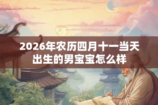 2026年农历四月十一当天出生的男宝宝怎么样