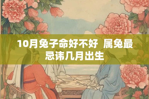 10月兔子命好不好 属兔最忌讳几月出生 10月兔子命好不好 属兔最忌讳几月出生