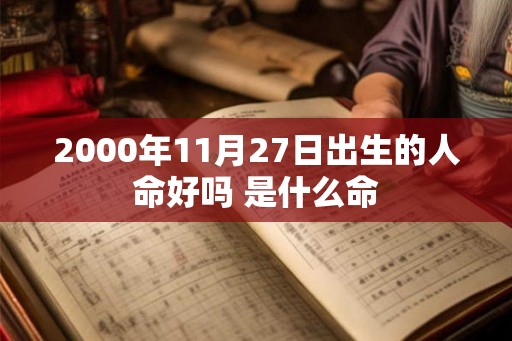 2000年11月27日出生的人命好吗 是什么命 2000年11月27日出生的人命好吗 是什么命