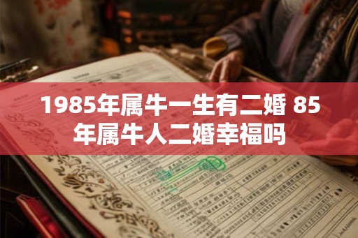 1985年属牛一生有二婚 85年属牛人二婚幸福吗 1985年属牛一生有二婚 85年属牛人二婚幸福吗