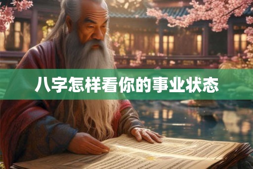 八字怎样看你的事业状态