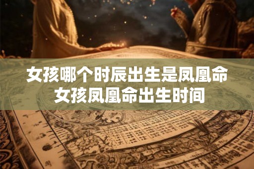 女孩哪个时辰出生是凤凰命 女孩凤凰命出生时间