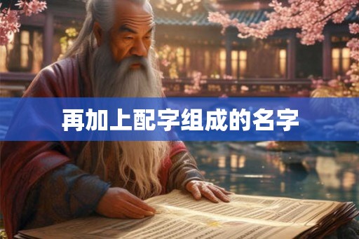 再加上配字组成的名字 再加上配字组成的名字