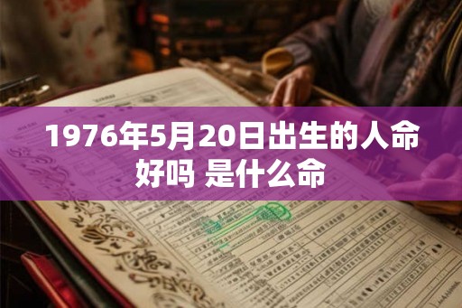 1976年5月20日出生的人命好吗 是什么命