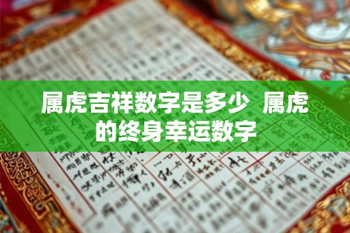 属虎吉祥数字是多少  属虎的终身幸运数字