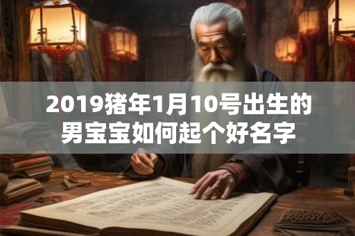 2019猪年1月10号出生的男宝宝如何起个好名字