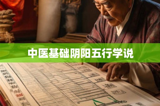中医基础阴阳五行学说 中医基础阴阳五行学说