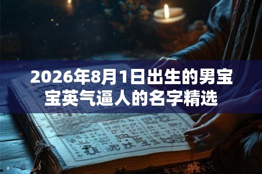 2026年8月1日出生的男宝宝英气逼人的名字精选