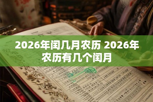 2026年闰几月农历 2026年农历有几个闰月