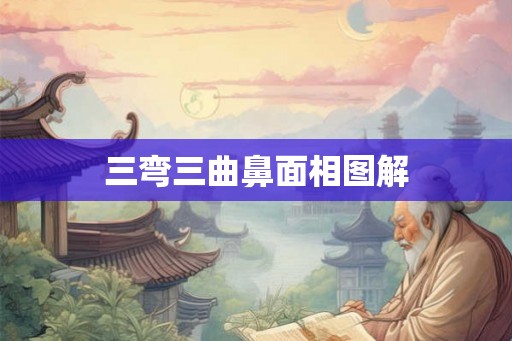 三弯三曲鼻面相图解